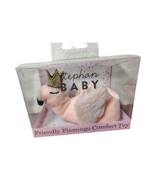 Stephan Baby New Friendly Flamingo Comfort Toy Pink Reusable Ice Cube Soother